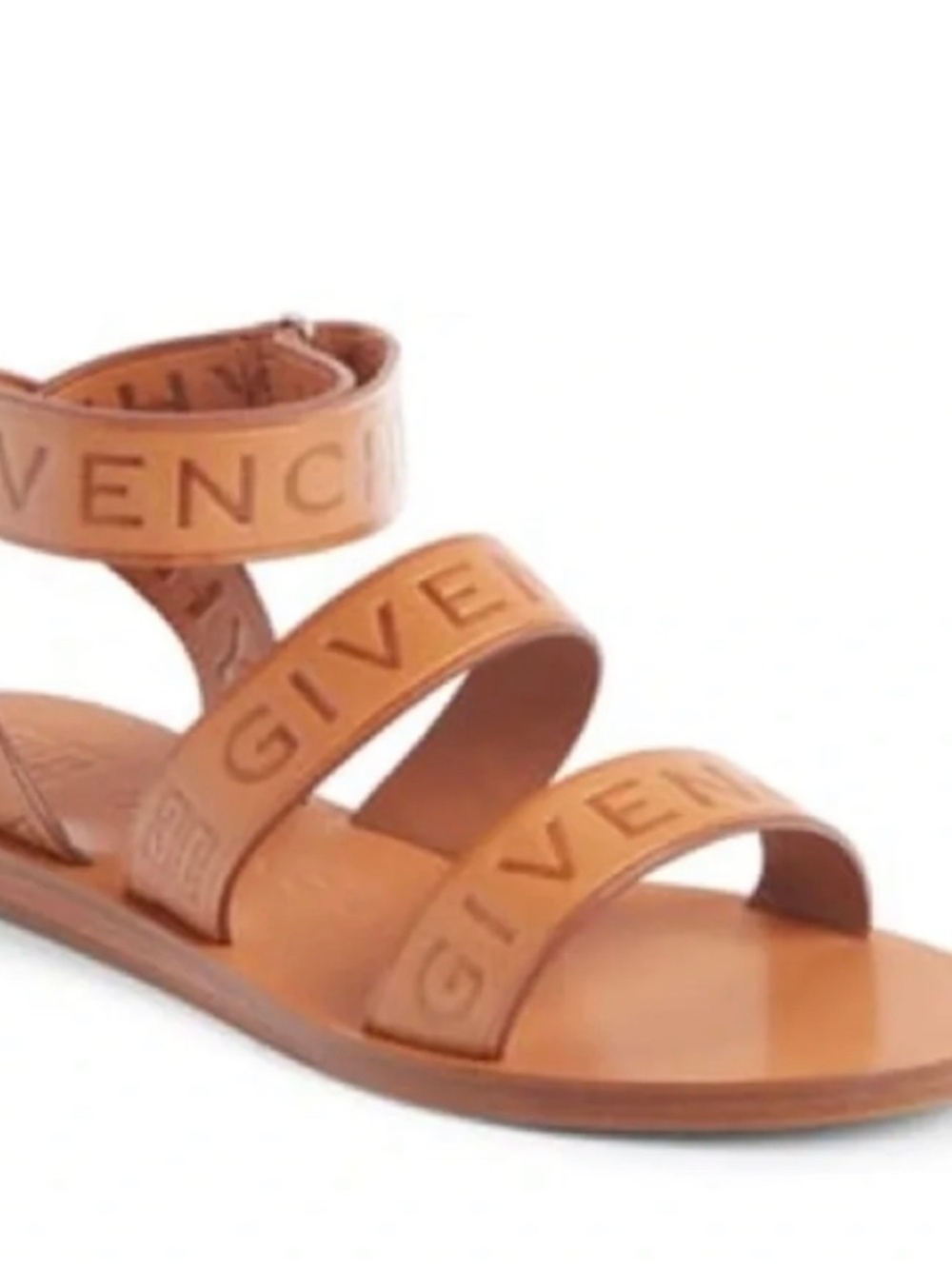 NEW Givenchy Logo Ankle Strap Sandals Sz 36 NWOB